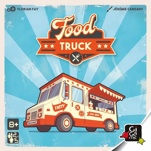 GIGFO Food Truck Card Game published by Gigamic