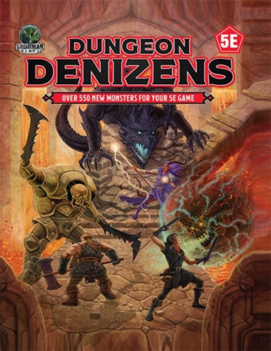 2!GMG50105 Dungeons And Dragons RPG: Dungeons Denizens RPG published by Goodman Games