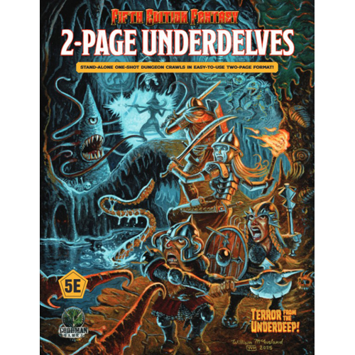3!GMG50112 2-Page UnderDelves published by Goodman Games