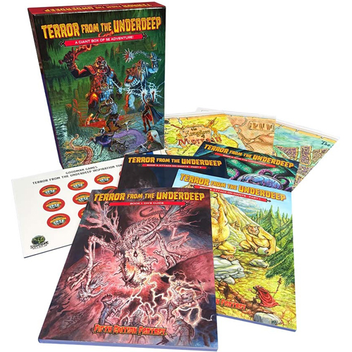 3!GMG50200 Dungeons And Dragons RPG: Terror From The UnderDeep published by Goodman Games