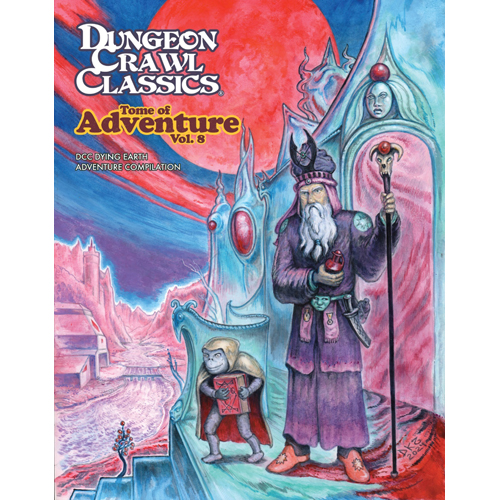 GMG5139 Dungeon Crawl Classics Tome Of Adventure Volume 8: Dying Earth published by Goodman Games