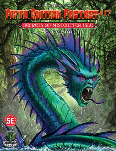 GMG55517 Dungeons And Dragons RPG: Module 17: Secrets Of Mistcutter Isle published by Goodman Games