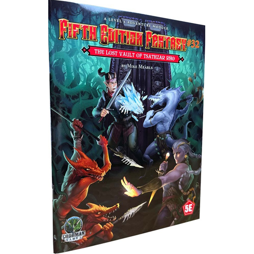 3!GMG55532 Dungeons And Dragons RPG: Module 32: The Lost Vault Of Tsathzar Rho published by Goodman Games