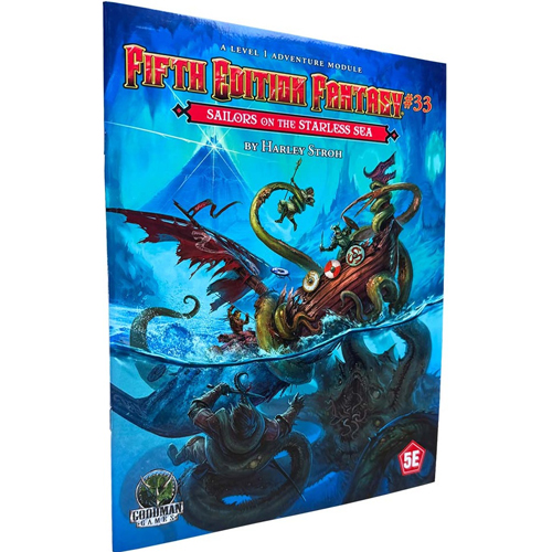3!GMG55533 Dungeons And Dragons RPG: Module 33: Sailors On The Starless Sea published by Goodman Games