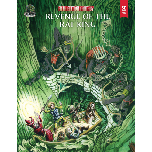 GMG55536 Fifth Edition Fantasy #36: Revenge Of The Rat King published by Goodman Games