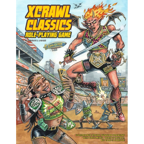 GMGXCC1S Xcrawl Classics Core Rulebook - Softcover Edition published by Goodman Games