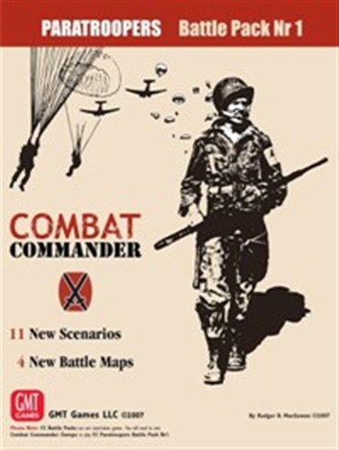 GMT0710 Combat Commander: Battle Pack 1 Paratroopers Expansion published by GMT Games