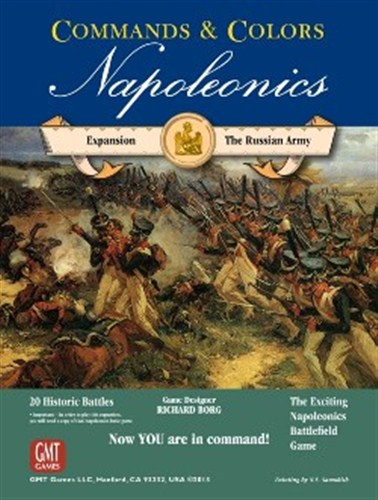 GMT1301 Commands and Colors Board Game: Napoleonics Expansion: Russian Army published by GMT Games
