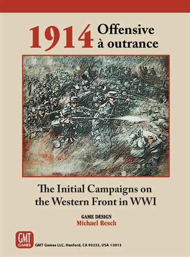 GMT1314 1914 Offensive a Outrance published by GMT Games