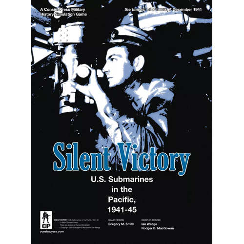 GMT150925 Silent Victory Board Game: 3rd Printing published by GMT Games