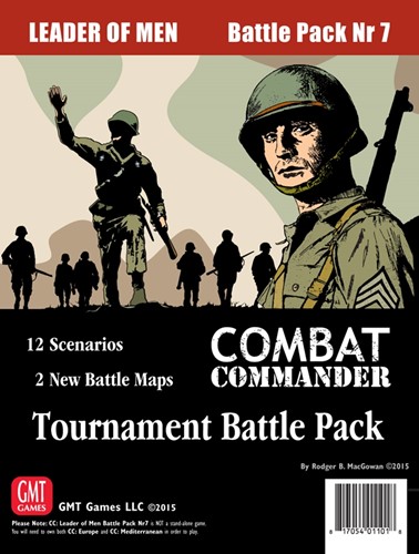 GMT1512 Combat Commander: Battle Pack 7 Leader Of Men Expansion published by GMT Games