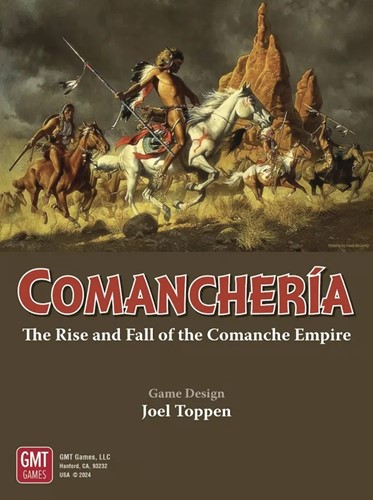 2!GMT161124 Comancheria Board Game: The Rise And Fall Of The Comanche Empire 2nd Printing published by GMT Games