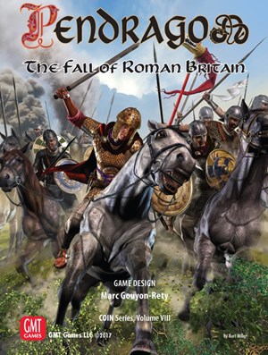 DMGGMT1720 Pendragon Board Game: The Fall Of Roman Britain (Damaged) published by GMT Games