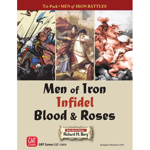 2!GMT192125 Men Of Iron Board Game: Infidel, Blood And Roses: 2nd Printing published by GMT Games