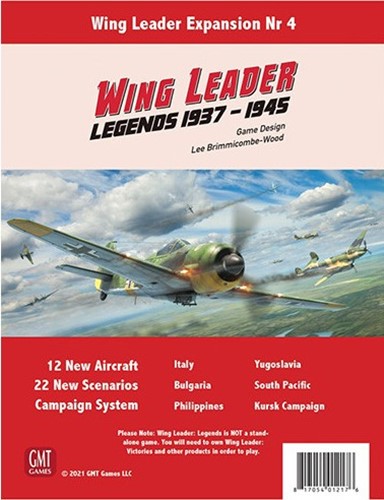 Wing Leader Board Game: Legends 1937 to 1945