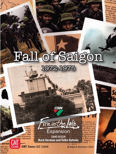 2!GMT2111 Fire In The Lake Board Game: Fall Of Saigon Expansion published by GMT Games