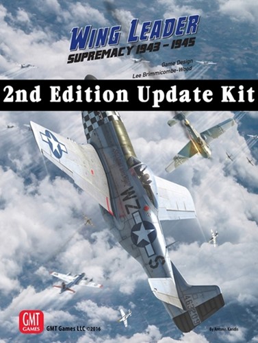 2!GMT2119 Wing Leader Board Game: Supremacy 2nd Printing Update Kit published by GMT Games