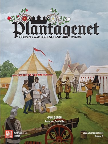 2!GMT2310 Levy And Campaign Series: Plantagenet: Cousins' War For England 1459-1485 published by GMT Games