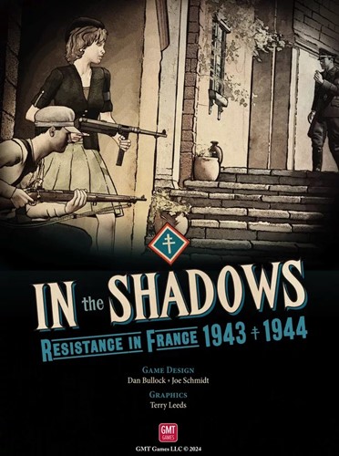 3!GMT2421 In The Shadows Board Game published by GMT Games