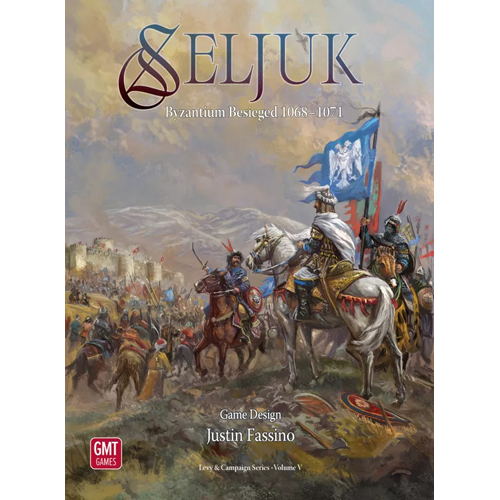 2!GMT2502 Seljuk Board Game: Byzantium Besieged 1068-1071 published by GMT Games