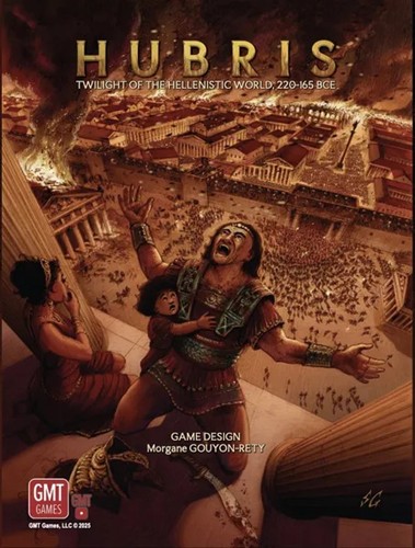 2!GMT2504 Hubris: Twilight of the Hellenistic World Board Game published by GMT Games
