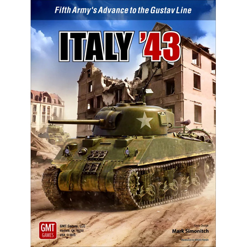 GMT2514 Italy '43 Board Game published by GMT Games