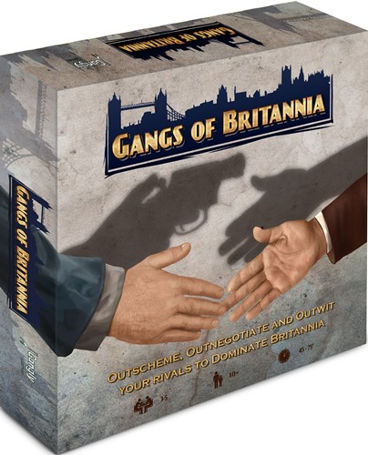 2!GNGGANGS01 Gangs Of Britannia Board Game published by Gangly Games