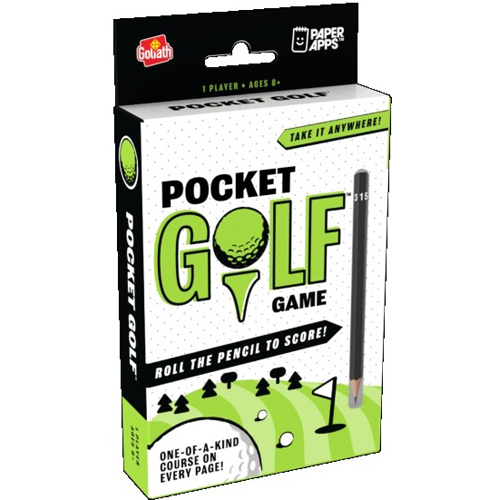 1!GOLPG01 Pocket Golf Board Game published by Goliath Games