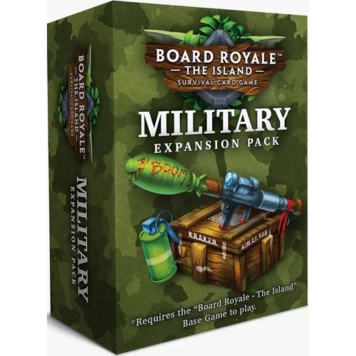 GQARV1010 Board Royale: The Island Board Game - Military Expansion Pack published by Arvis Games