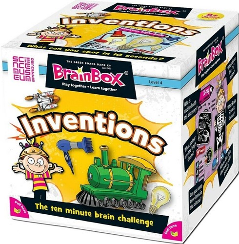 GRE90015 Brainbox Game: Inventions published by Green Board Games