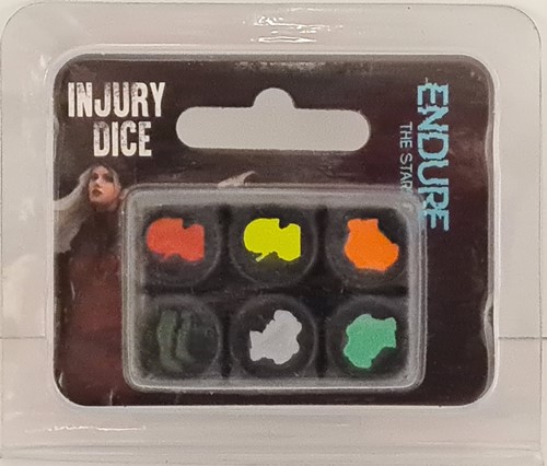 Endure The Stars Board Game: Character Injury Dice Set