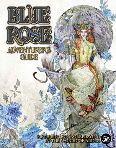 2!GRR3610 Dungeons And Dragons RPG: Blue Rose Adventurer's Guide published by Green Ronin Publishing