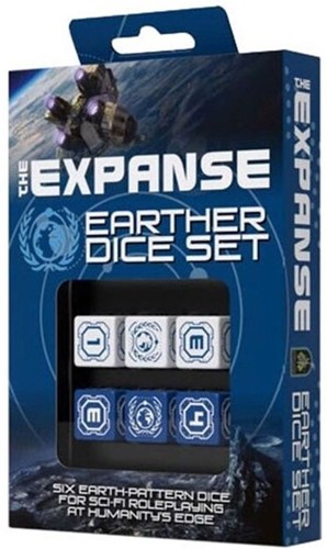 2!GRR6604 The Expanse RPG: Earther Dice published by Green Ronin Publishing
