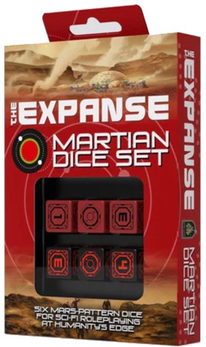 2!GRR6605 The Expanse RPG: Martian Dice published by Green Ronin Publishing