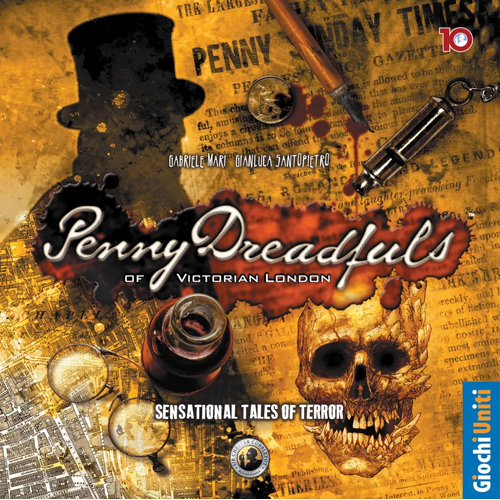 GU771 Penny Dreadfuls Of Victorian London Board Game published by Giochi Uniti
