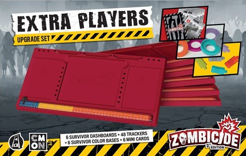 GUGZCD008 Zombicide Board Game: 2nd Edition Extra Players Upgrade Set published by Guillotine Games