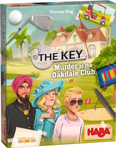 HAB305941 The Key Card Game: Murder At The Oakdale Club published by HABA