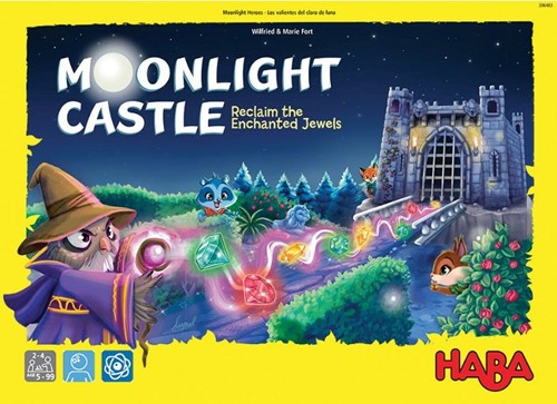 HAB306483 Moonlight Castle Board Game published by HABA