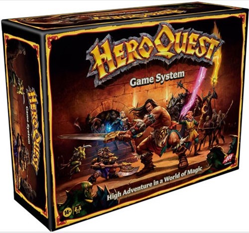 3!HASF2847 HeroQuest Board Game published by Hasbro