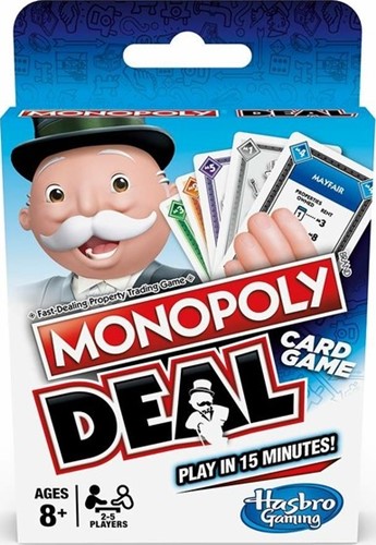 2!HASG035 Monopoly Deal Card Game: Refresh 2024 published by Hasbro Games