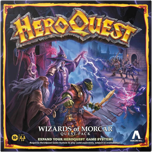 3!HASG1504UU0 HeroQuest Board Game: Wizards Of Morcar Expansion published by Avalon Hill