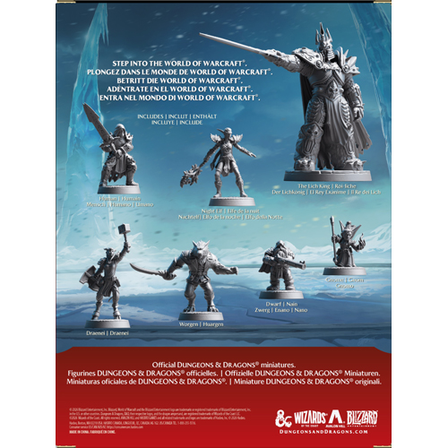 2!HASG3633M5A0 Dungeons And Dragons RPG: World Of Warcraft Miniatures - Alliance Pack published by Avalon Hill