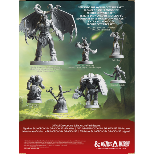 2!HASG3679M5A0 Dungeons And Dragons RPG: World Of Warcraft Miniatures - Horde Pack published by Avalon Hill