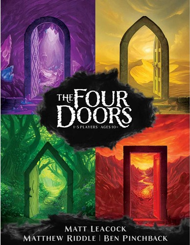 2!HCG2004 The Four Doors Card Game published by Happy Camper