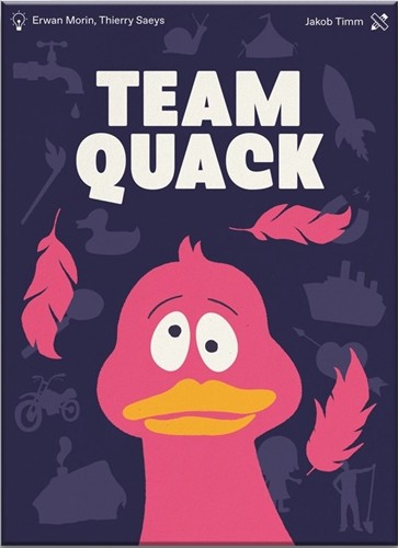 2!HEL53393 Quack Together Card Game published by Helvetiq
