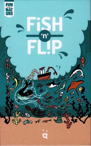 HEL9532817 Fish 'n' Flip Card Game published by Helvetiq