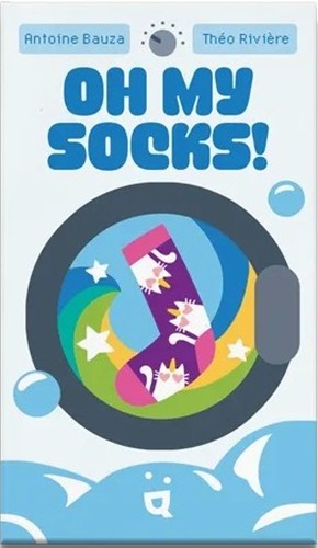 2!HEL953410 Oh My Socks Card Game published by Helvetiq
