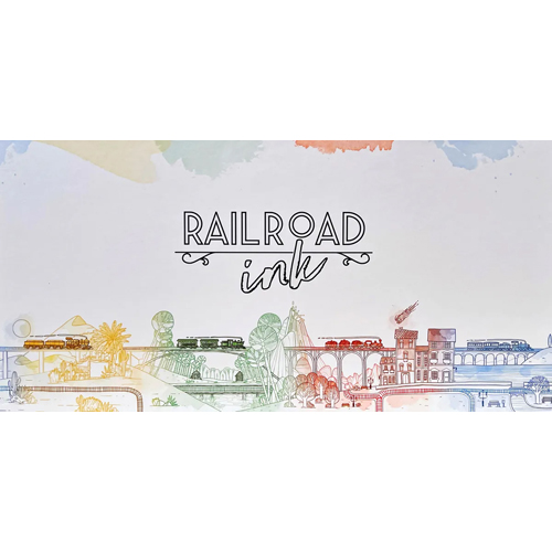 2!HG146 Railroad Ink Challenge Board Game: Ultimate Collector's Edition published by Horrible Games