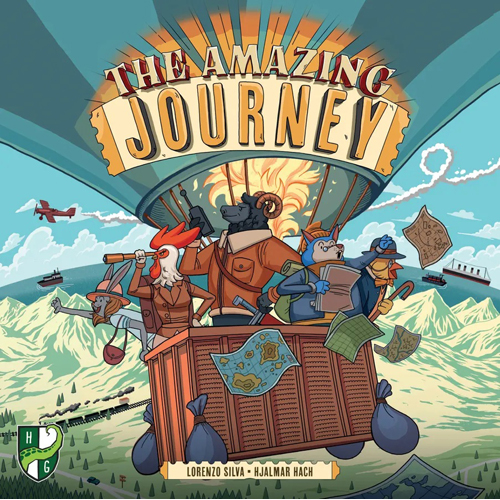 HG191 The Amazing Journey Board Game published by Horrible Guild