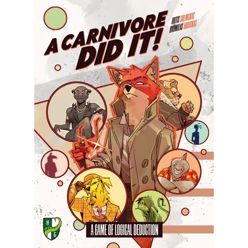 2!HG278 A Carnivore Did It! Card Game published by Horrible Guild
